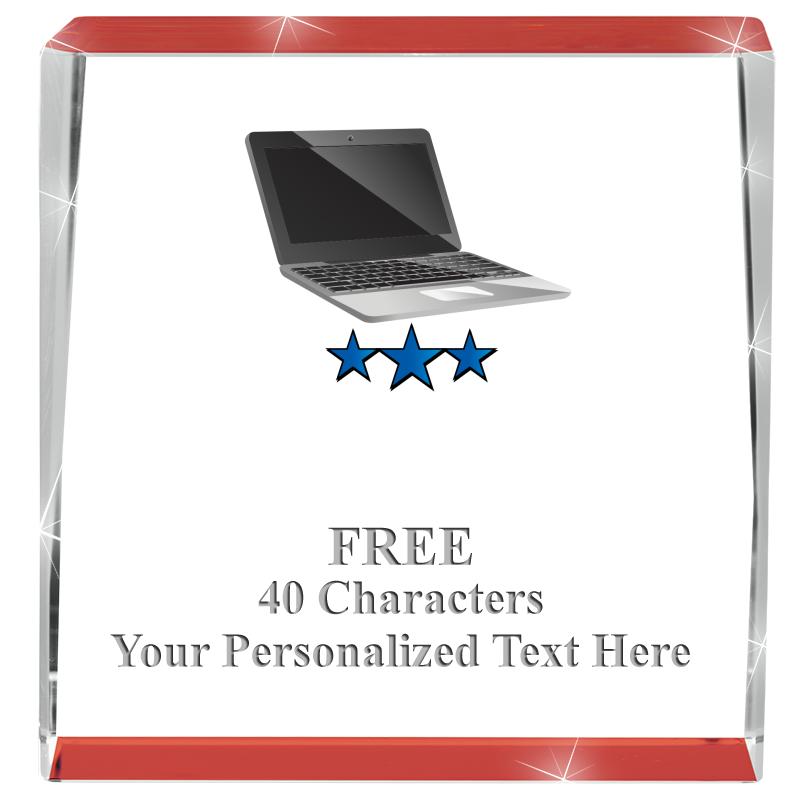 3" SPOTLIGHT RED CRYSTAL