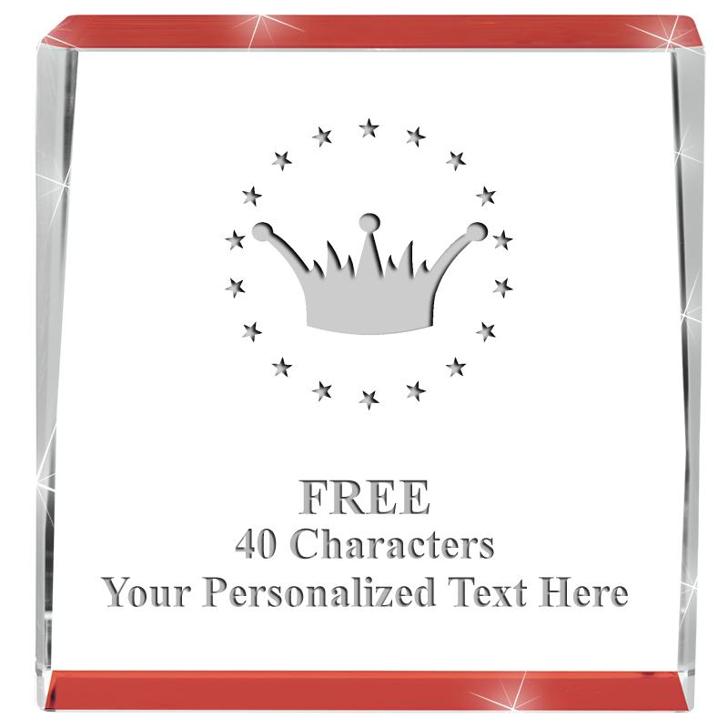 3" SPOTLIGHT RED CRYSTAL