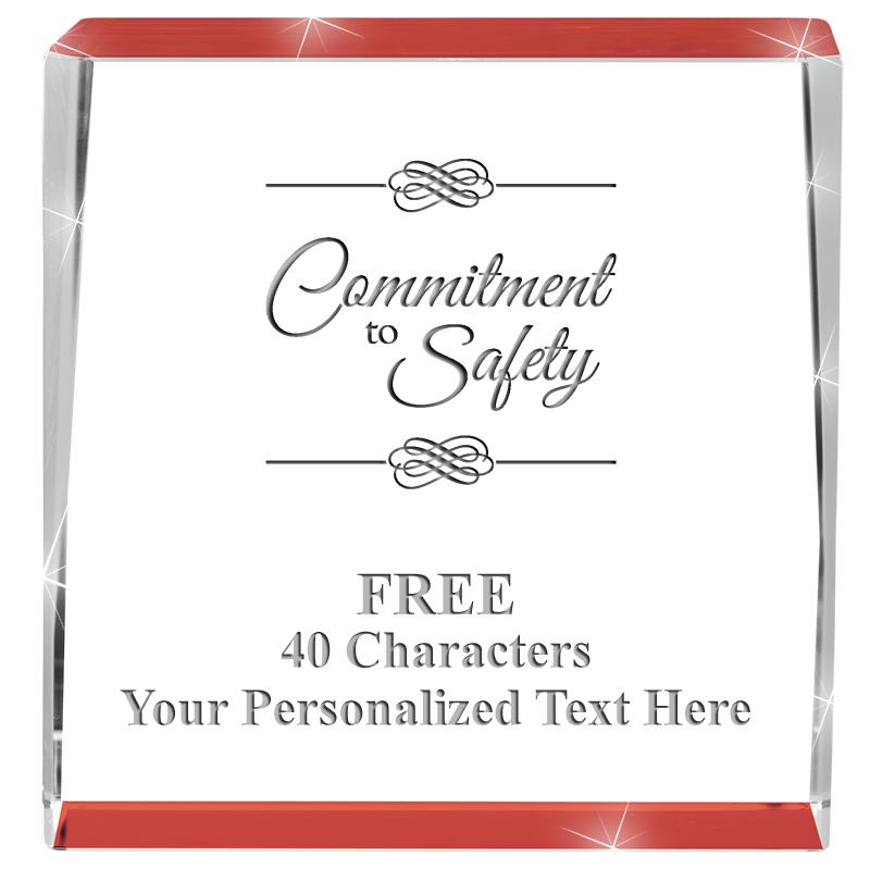 3" SPOTLIGHT RED CRYSTAL