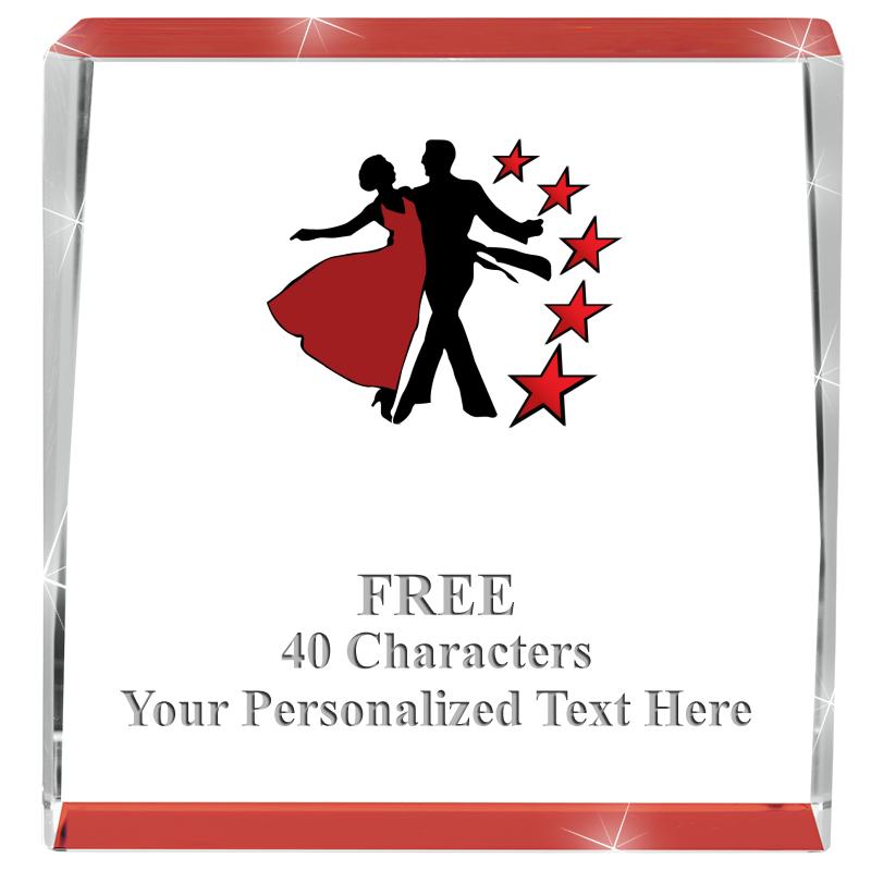 3" SPOTLIGHT RED CRYSTAL