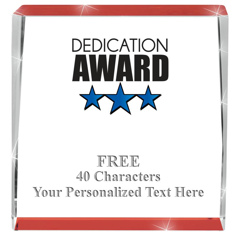 3" SPOTLIGHT RED CRYSTAL