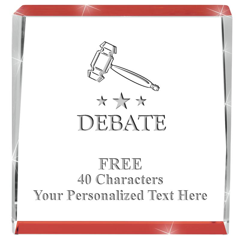 3" SPOTLIGHT RED CRYSTAL