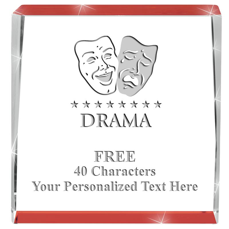 3" SPOTLIGHT RED CRYSTAL