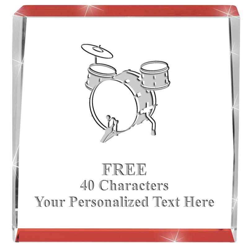 3" SPOTLIGHT RED CRYSTAL