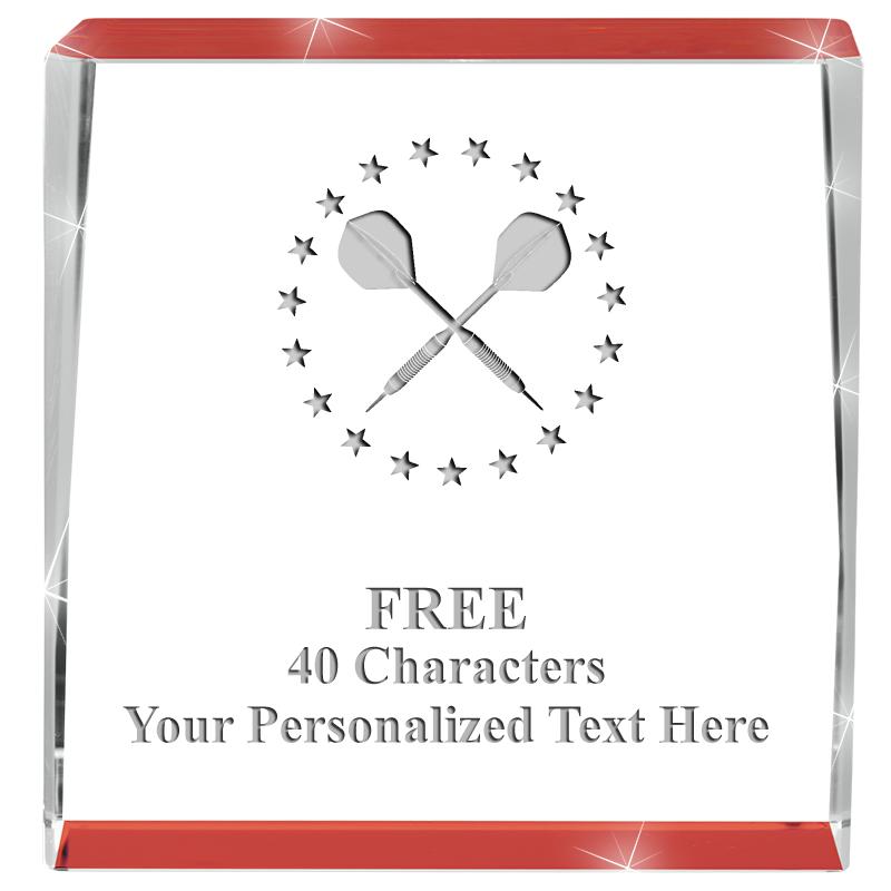 3" SPOTLIGHT RED CRYSTAL