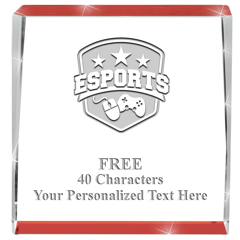 3" SPOTLIGHT RED CRYSTAL