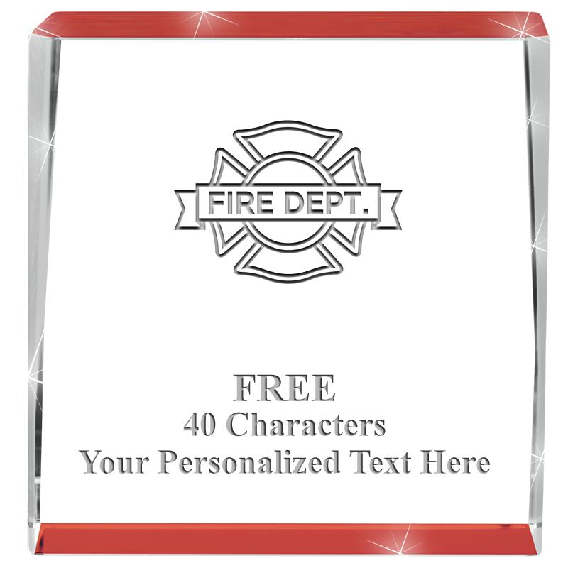 3" SPOTLIGHT RED CRYSTAL