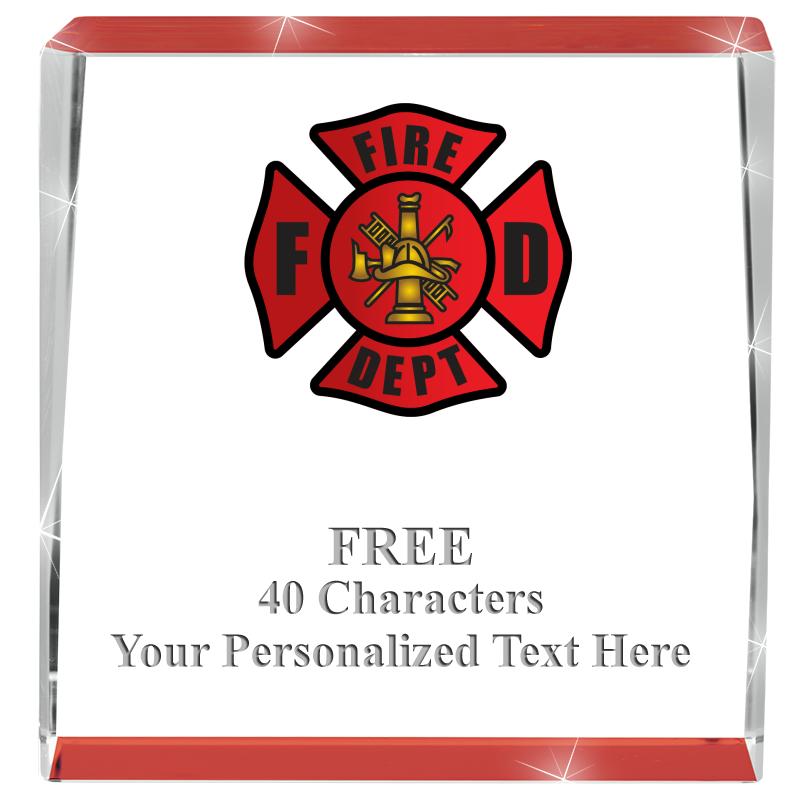 3" SPOTLIGHT RED CRYSTAL