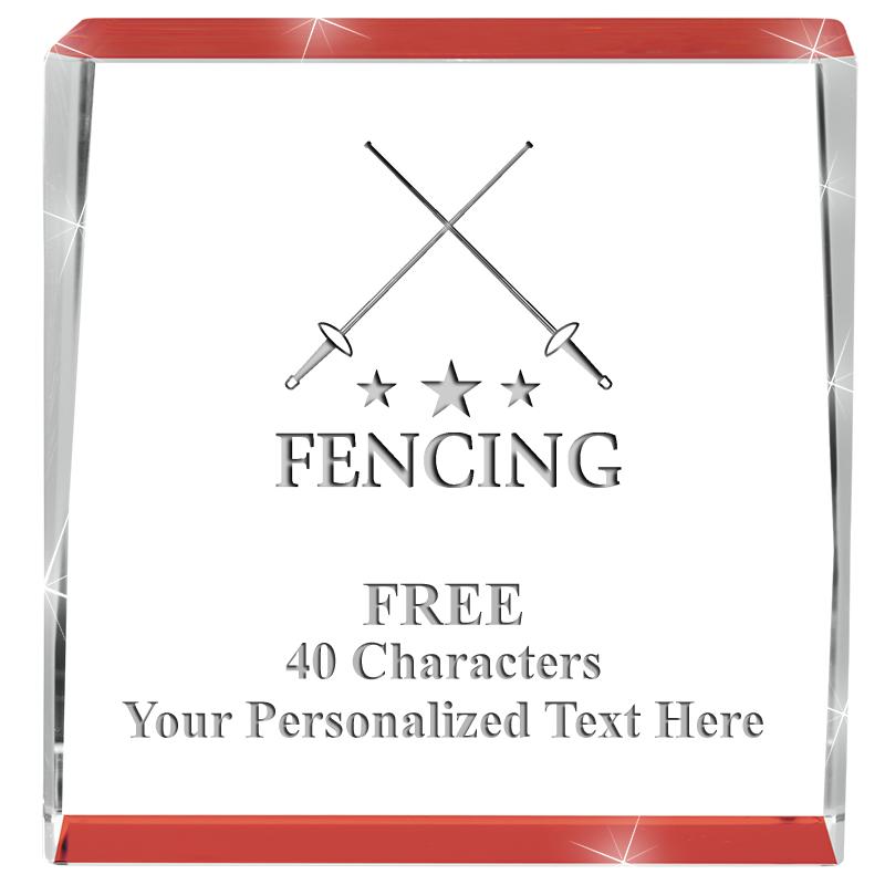 3" SPOTLIGHT RED CRYSTAL