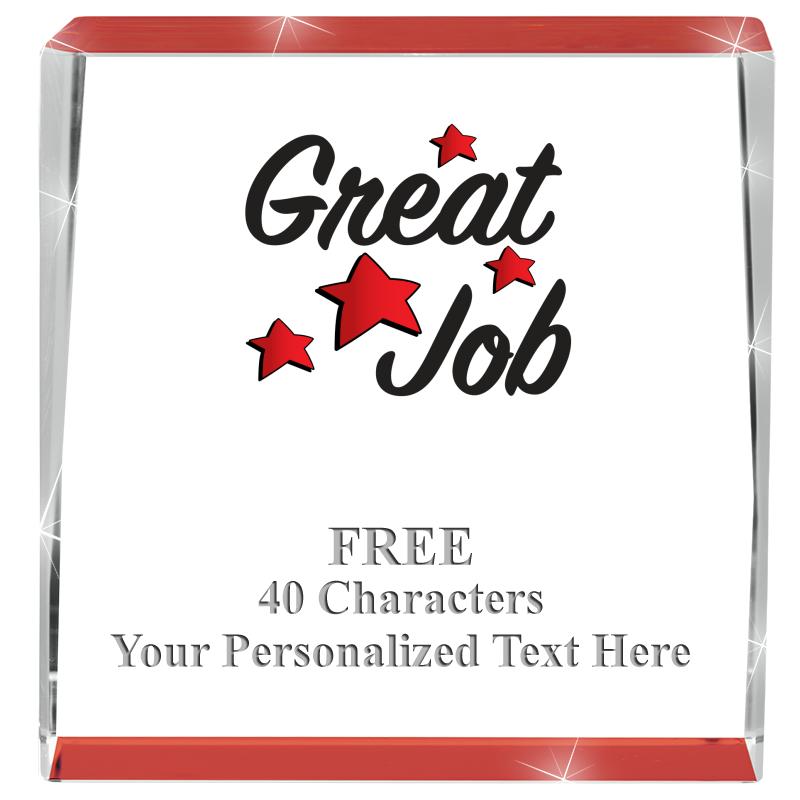 3" SPOTLIGHT RED CRYSTAL