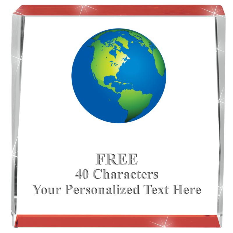 3" SPOTLIGHT RED CRYSTAL