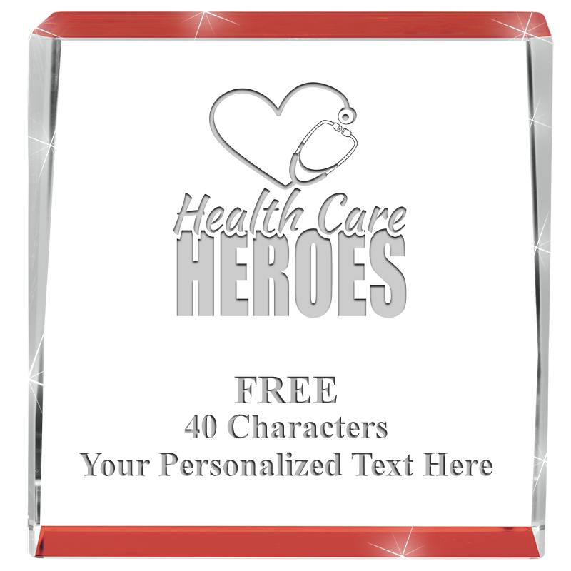 3" SPOTLIGHT RED CRYSTAL