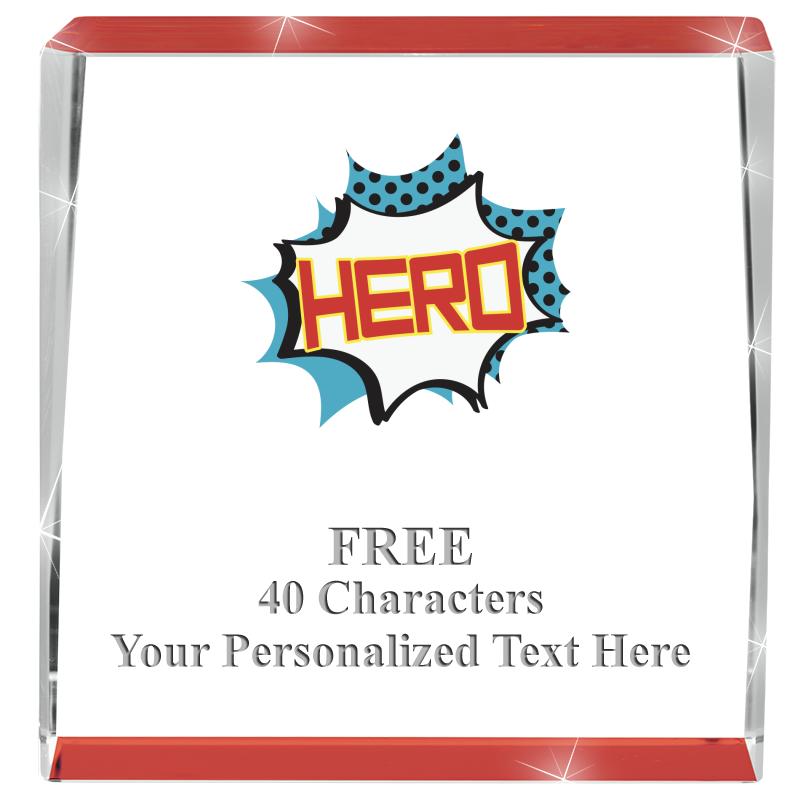 3" SPOTLIGHT RED CRYSTAL