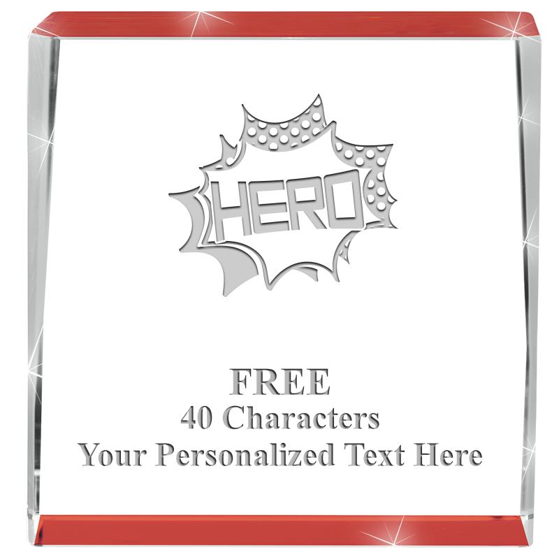 3" SPOTLIGHT RED CRYSTAL