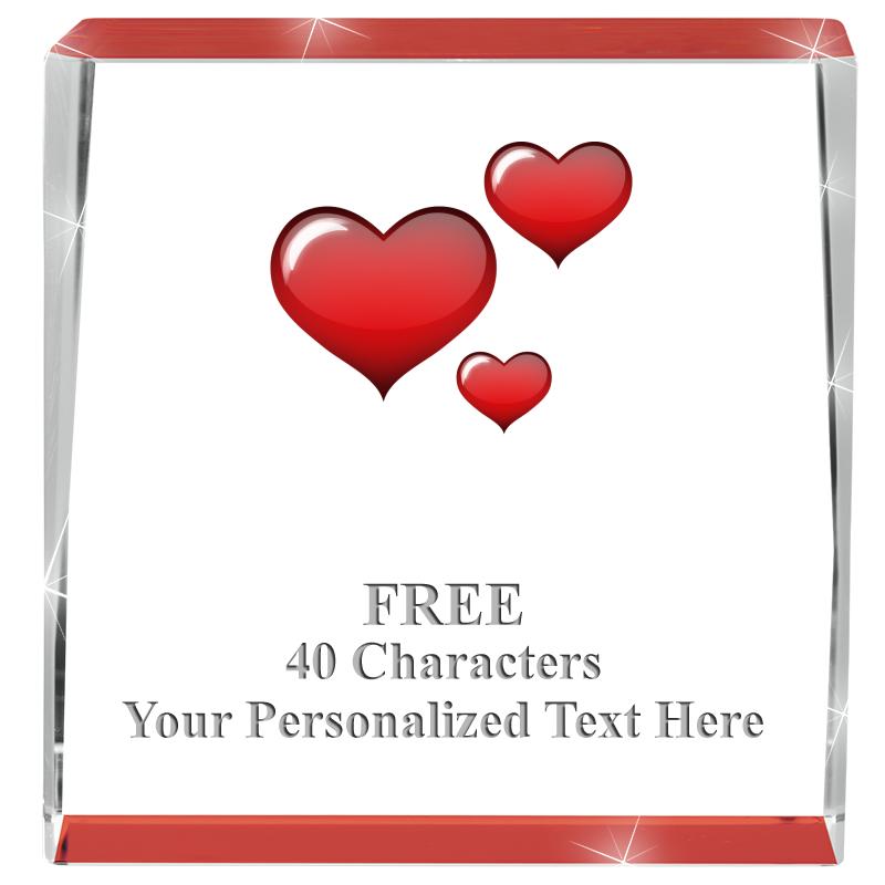 3" SPOTLIGHT RED CRYSTAL