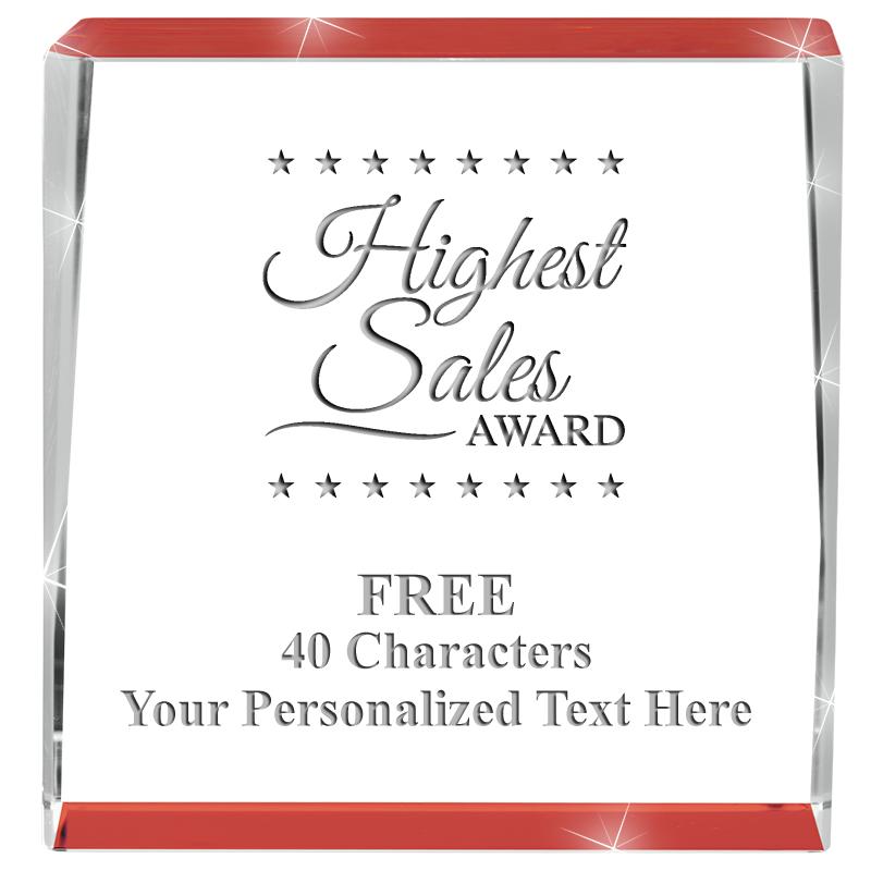 3" SPOTLIGHT RED CRYSTAL