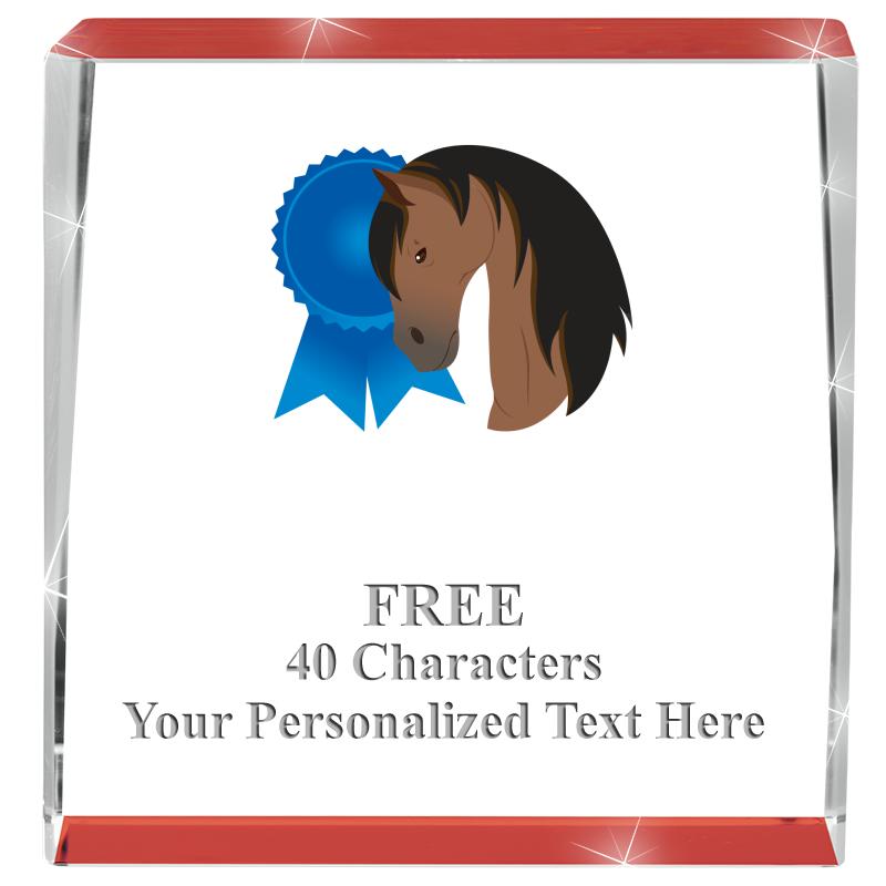 3" SPOTLIGHT RED CRYSTAL