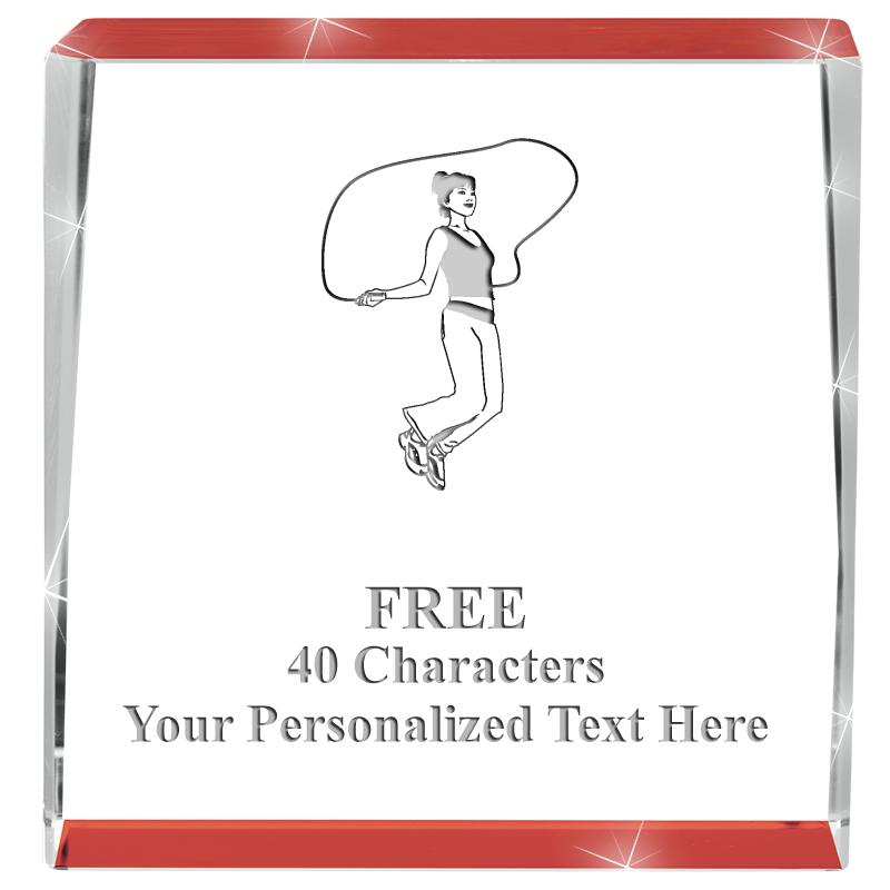 3" SPOTLIGHT RED CRYSTAL