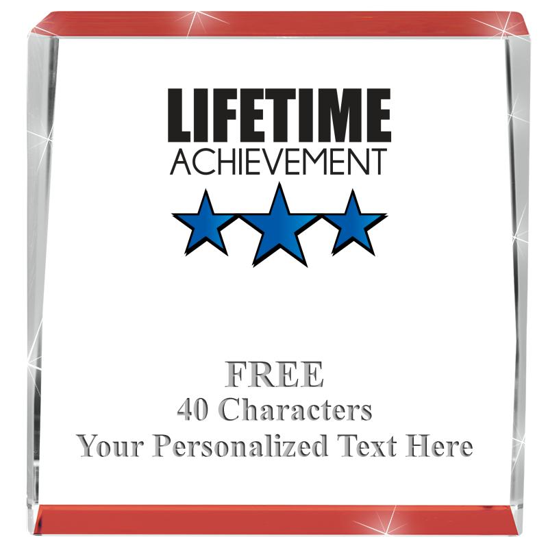 3" SPOTLIGHT RED CRYSTAL