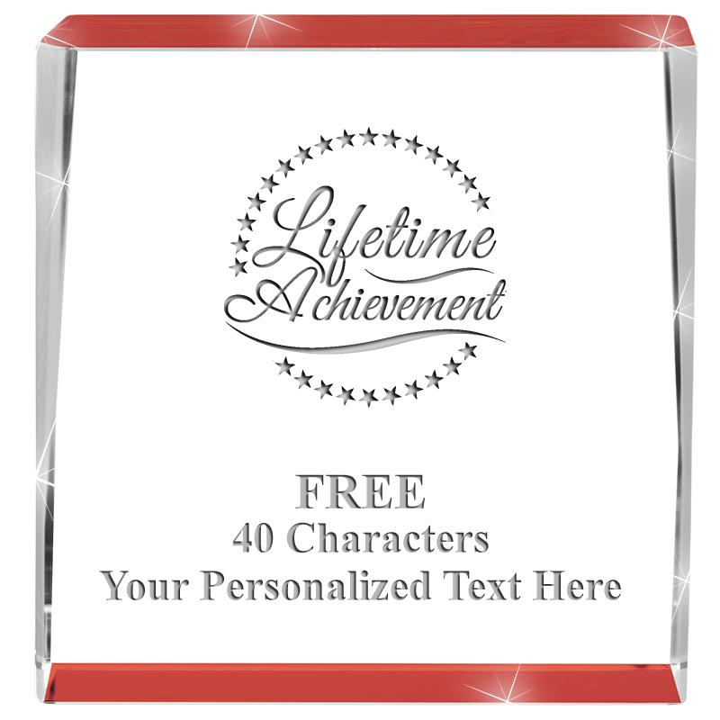 3" SPOTLIGHT RED CRYSTAL