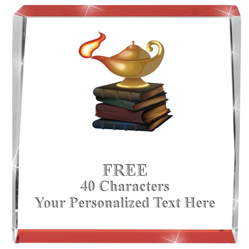 3" SPOTLIGHT RED CRYSTAL