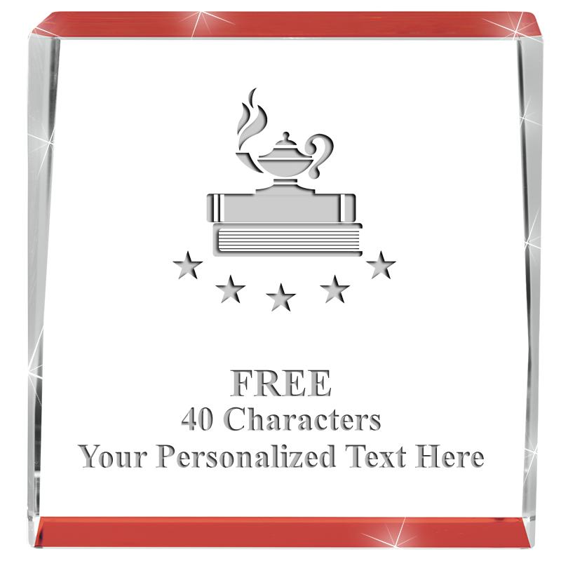 3" SPOTLIGHT RED CRYSTAL