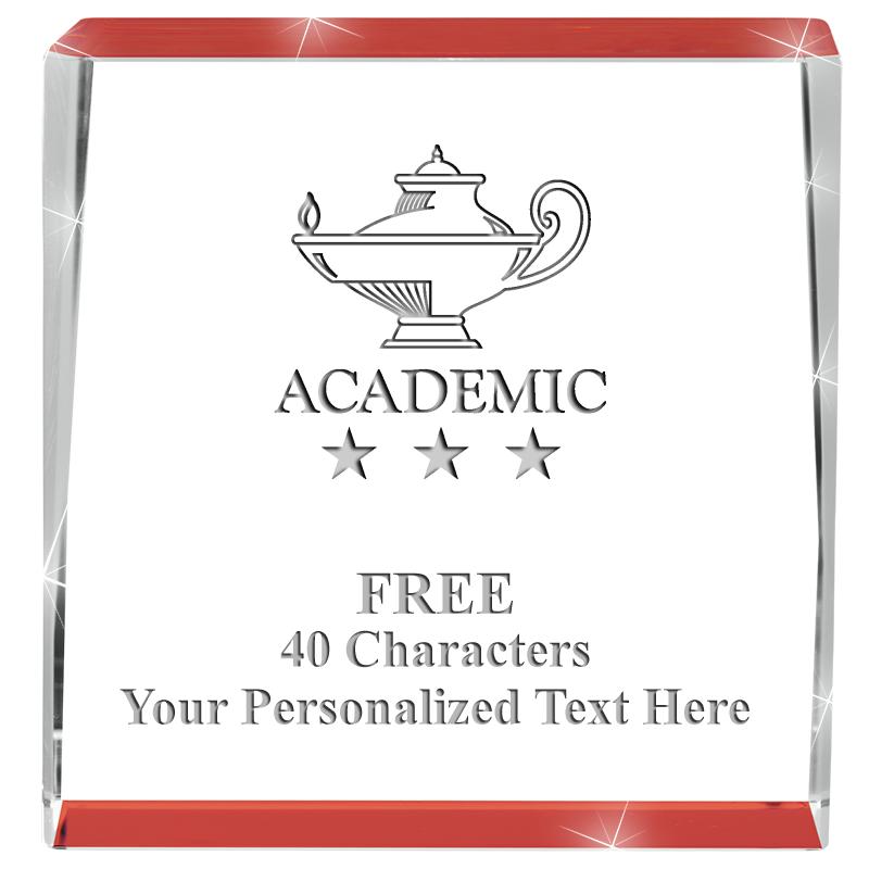 3" SPOTLIGHT RED CRYSTAL