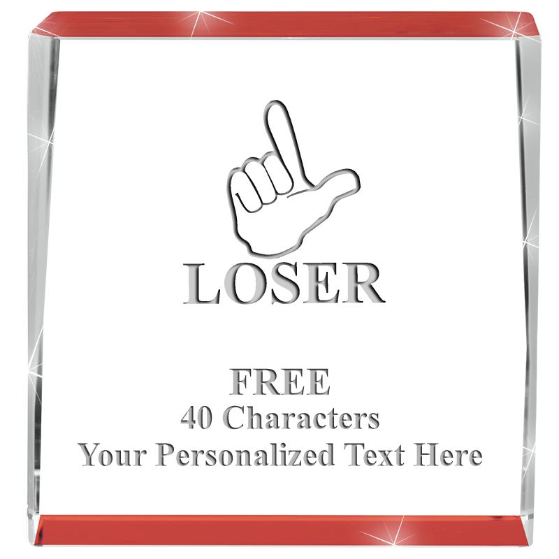 3" SPOTLIGHT RED CRYSTAL