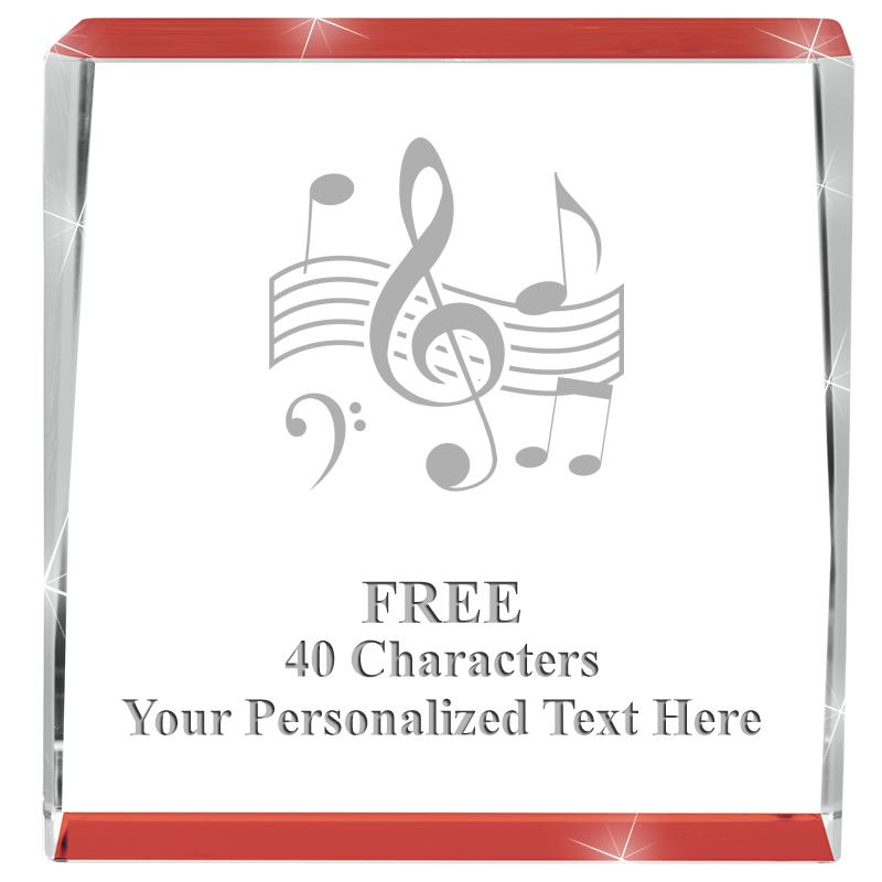 3" SPOTLIGHT RED CRYSTAL