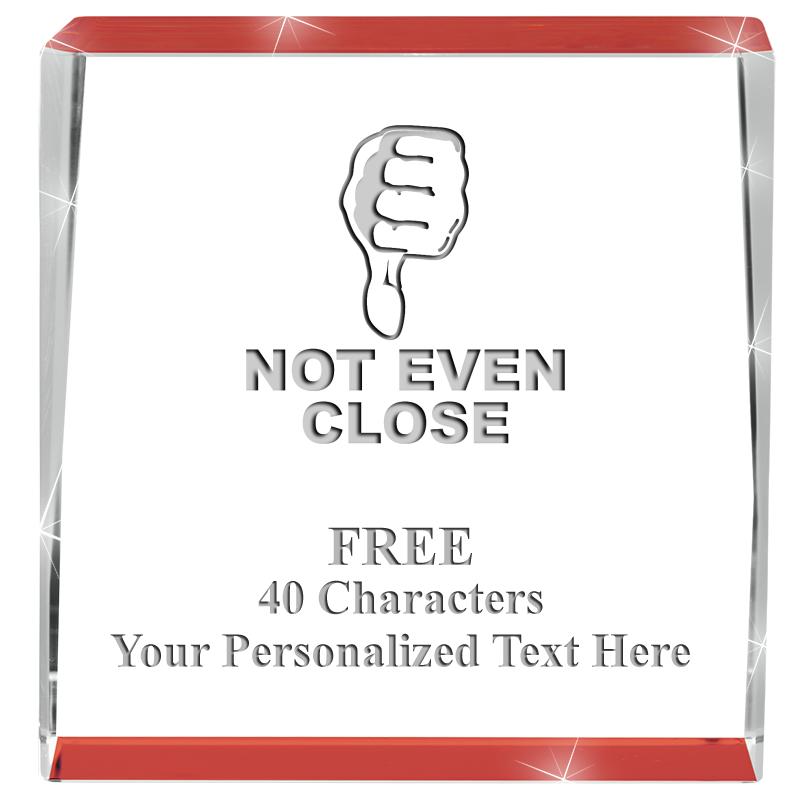 3" SPOTLIGHT RED CRYSTAL