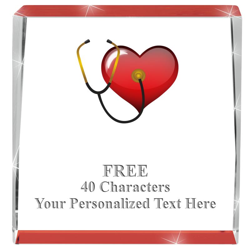 3" SPOTLIGHT RED CRYSTAL