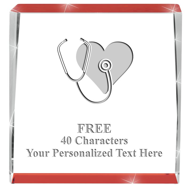 3" SPOTLIGHT RED CRYSTAL