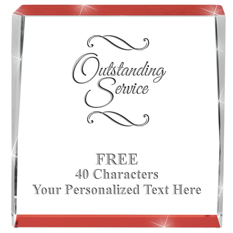 3" SPOTLIGHT RED CRYSTAL