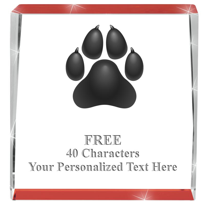 3" SPOTLIGHT RED CRYSTAL