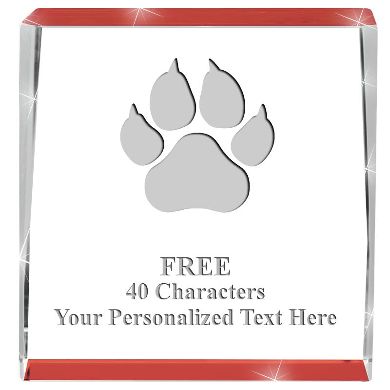 3" SPOTLIGHT RED CRYSTAL