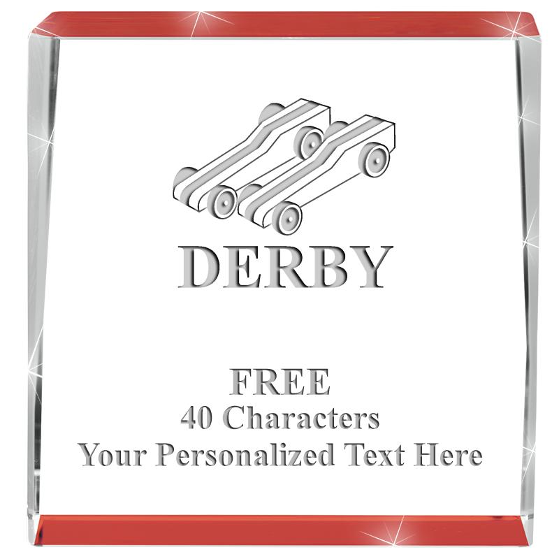 3" SPOTLIGHT RED CRYSTAL