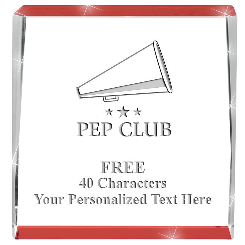 3" SPOTLIGHT RED CRYSTAL