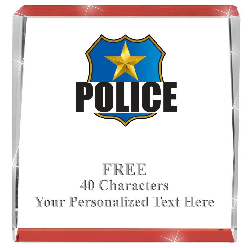 3" SPOTLIGHT RED CRYSTAL