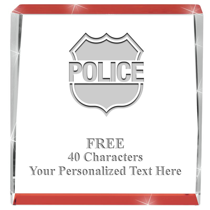 3" SPOTLIGHT RED CRYSTAL