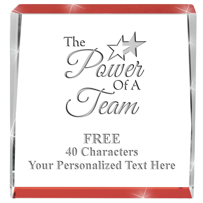 3" SPOTLIGHT RED CRYSTAL