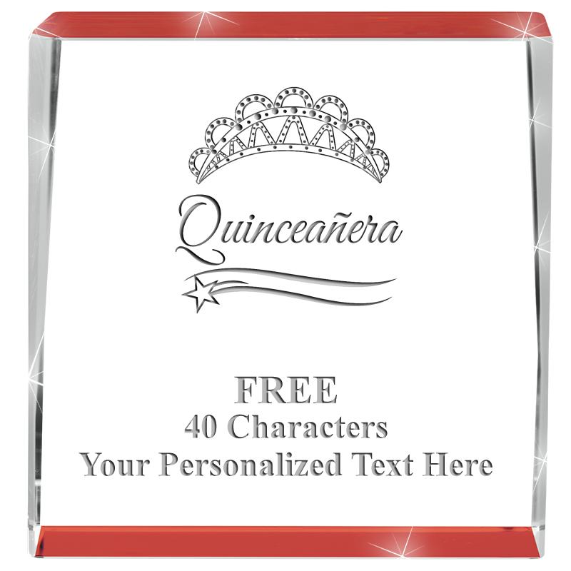 3" SPOTLIGHT RED CRYSTAL