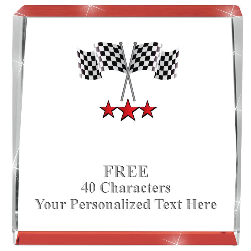 3" SPOTLIGHT RED CRYSTAL