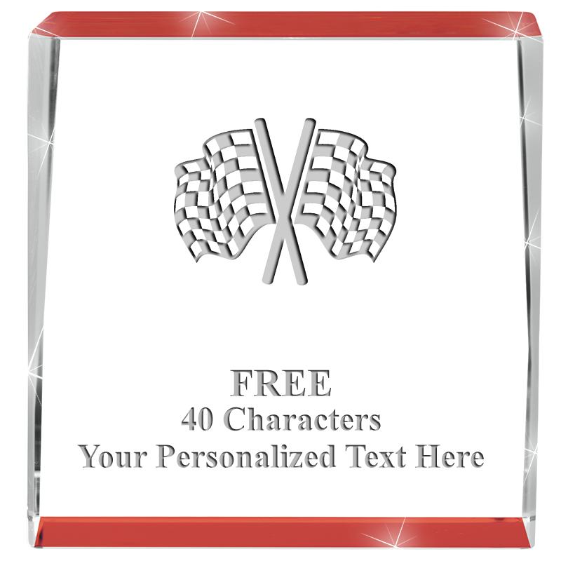 3" SPOTLIGHT RED CRYSTAL