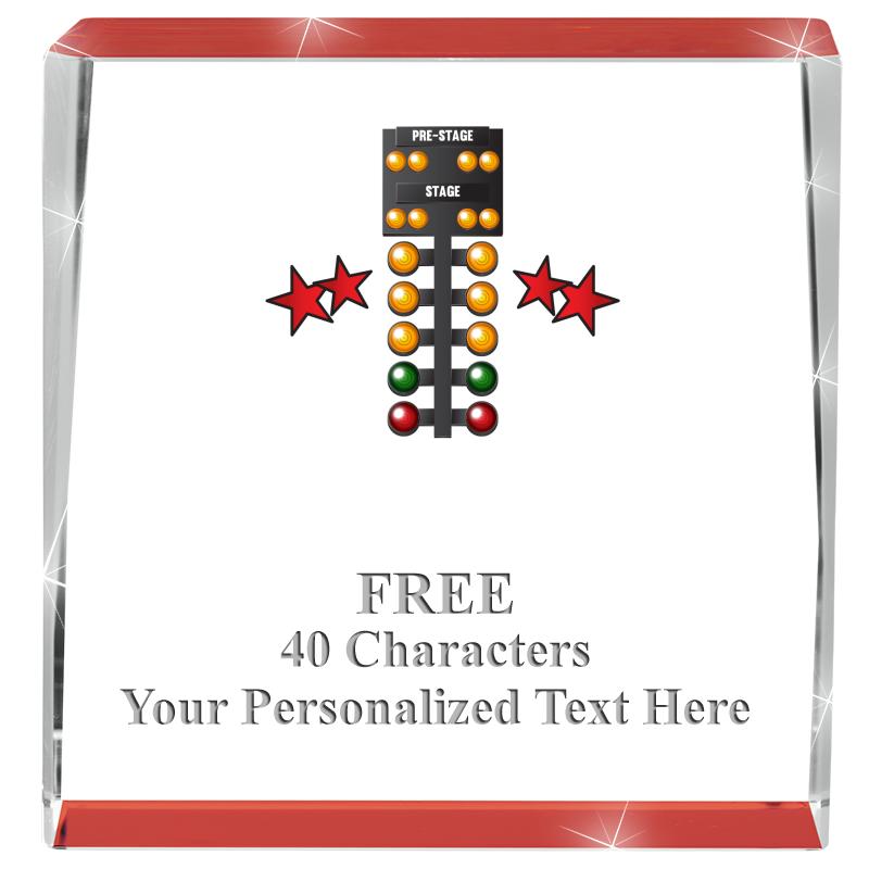 3" SPOTLIGHT RED CRYSTAL