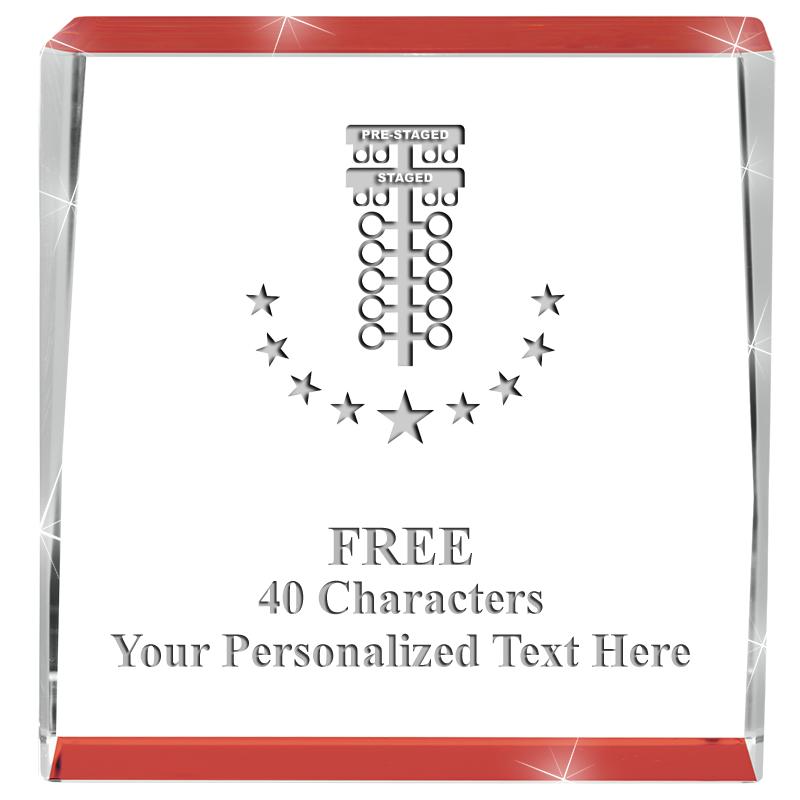 3" SPOTLIGHT RED CRYSTAL