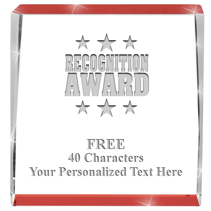 3" SPOTLIGHT RED CRYSTAL