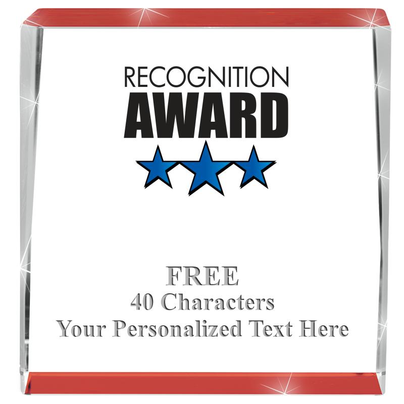 3" SPOTLIGHT RED CRYSTAL