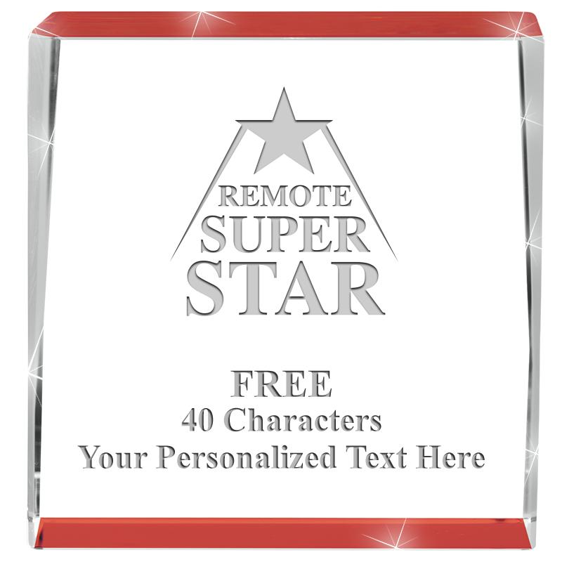 3" SPOTLIGHT RED CRYSTAL