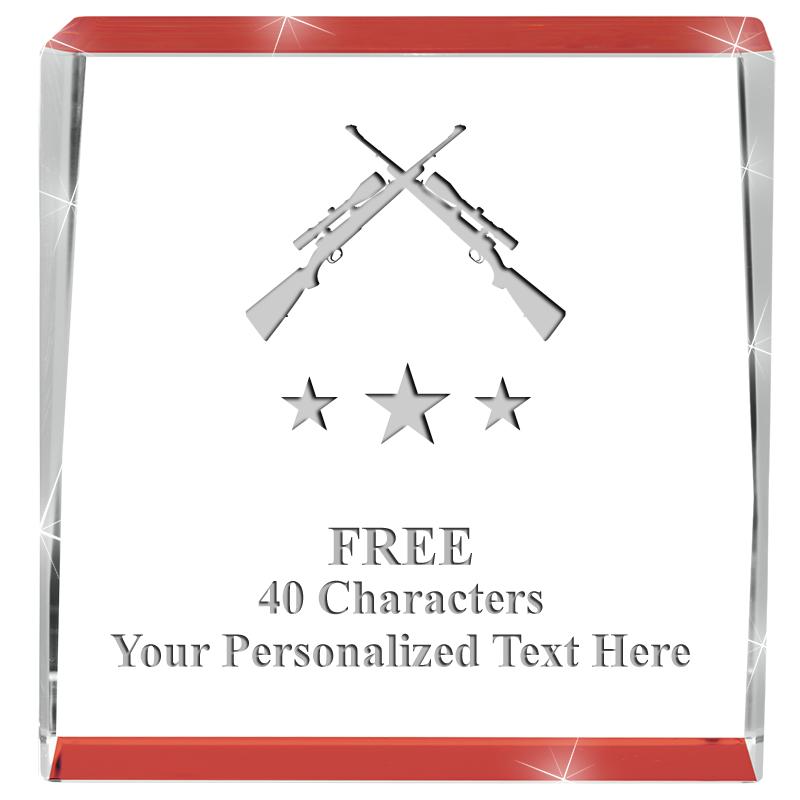 3" SPOTLIGHT RED CRYSTAL