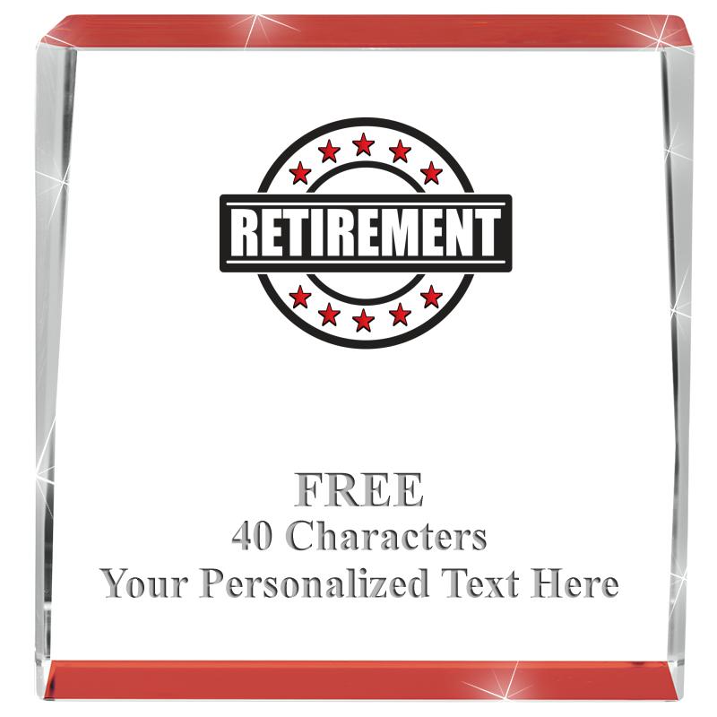 3" SPOTLIGHT RED CRYSTAL